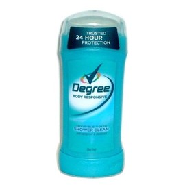 Degree Women Anti-Perspirant Deodorant Invisible Solid Shower Clean 2.60 oz