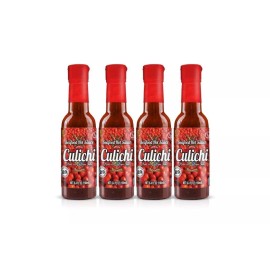 Salsa Culichi (4 Bottles) Salsa Culichi  Chiltepin, Chiltepin hot sauce Set of 4 bottles