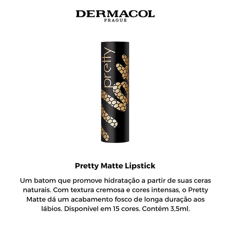 Dermacol Barra De Labios Pretty Matte No. 17