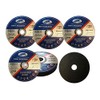 Professional cutting discs, pack of 10, diameter 180 mm, 1.6