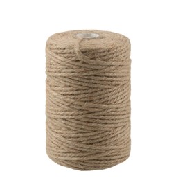 FanLyDao 400Feet 3mm Twine String Jute Rope for Crafts/Packing/Garden (3mm 3Ply 400Feet)