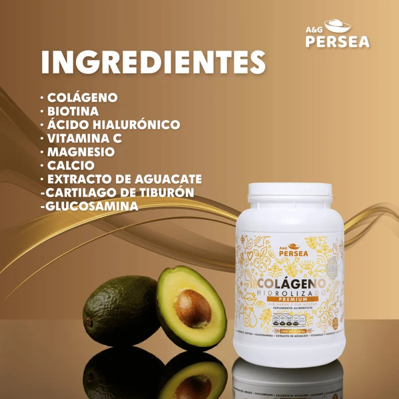 A&g Persea- Colageno Hidrolizado Premium 1.2 Kg-sin Sabor
