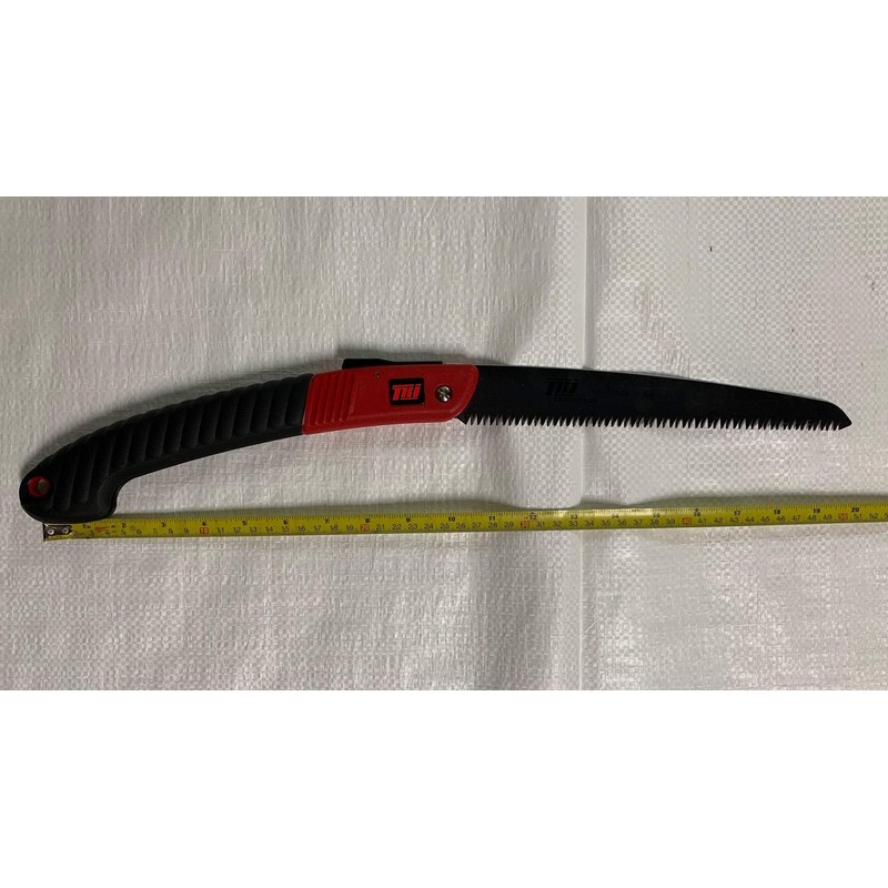 TAKUMASHii 240mm Commercial Grade Folding Saw with safety button