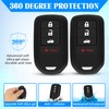 QBUC 2Pcs for Honda Key Fob Cover, fits for Honda