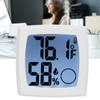 Multifunctional Indoor Thermometer Tabletop Thermo Hygrometer Minimalist Digital Hygrometer