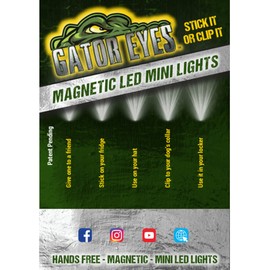 Gator Eyes Multi-use Mini Lights 5-Pack, Model SXI-L001