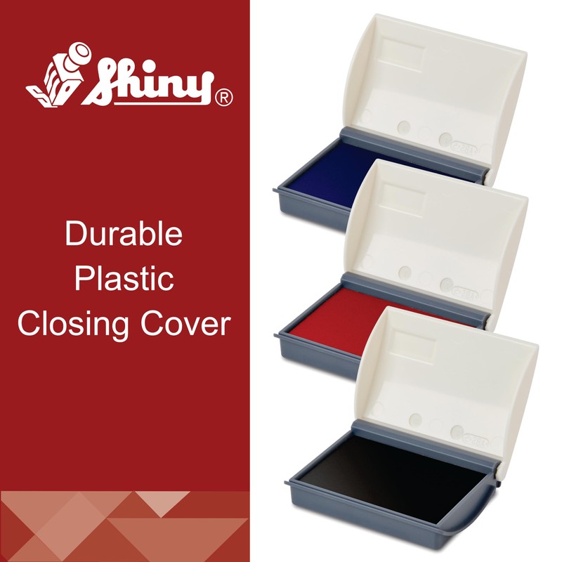 Shiny SHI-40168 Small Rubber Stamp Pad, 2 3/4" x 4