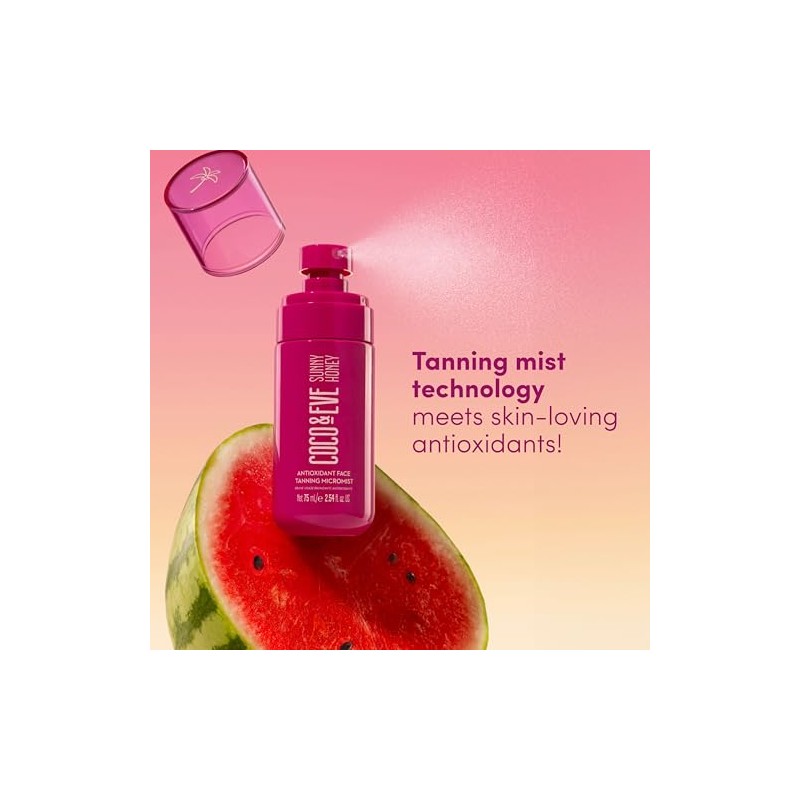 Coco & Eve Antioxidant Face Tanning Micromist Self-Tanner with Antioxidants