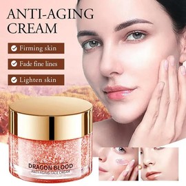 Drachenblut Creme - Hautpflege Anti Falten Creme - Anti Aging Creme Frauen - Gesichtspflege Feuchtigkeitscreme - Creme gegen Falten Gesicht - Rauheit verbessern glatte Ausstrahlung Feuchtigkeit
