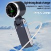 Portable Handheld Fan 5 Gear Wind Rechargeable Air Cooling Turbo