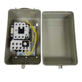 Magnetic Motor Starter for Electric Motor Control AIR COMPRESSOR 15HP 24 AMP 3-PHASE 460VAC WITH ADJUSTABLE OVERLOAD RELAY