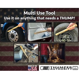 Thumper Authority Hickory Tire Thumper (18")