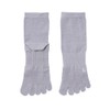 Gunze Socks Washiito Japanese Paper Yarn Soft Elastic Cuff Left