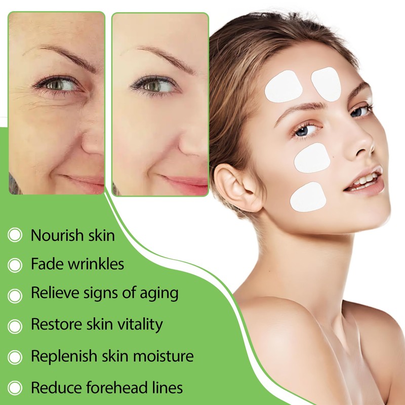 Pack of 48 anti-wrinkle patches, anti-wrinkle patches, face wrinkles, plasters,