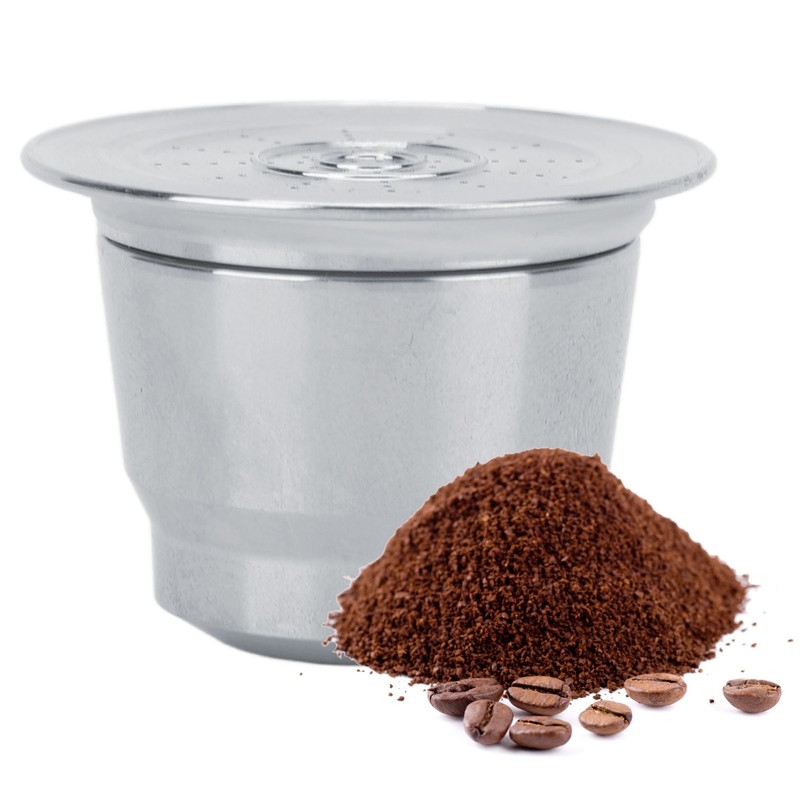 Coffee Pod Reusable Capsules Food Grade Stainless Steel Refillable Coffee