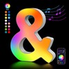 Kangtaixin Letter LED Buchstaben Lichter Alphabet, Led Leuchtbuchstabe Farblich Ver?nderbar
