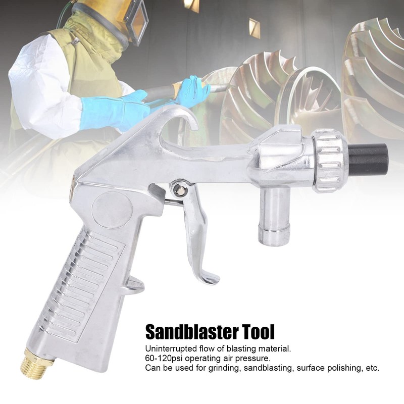 Sand Blasting Kit Sand Blaster Pneumatic Sand Blasting Gun Set