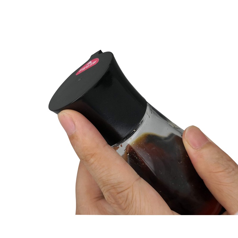 EIKS Excelity Cruet Dispenser Set for Olive Oil Vinegar Soy