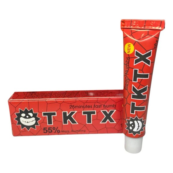 Tktx Roja Crema Previa Para Tatuaje 2024 10 g