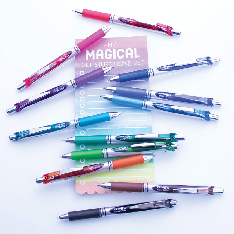 Pentel Energel XM Retractable Gel Pen with 0.7 mm Tip,