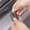 pack all TSA Approved Luggage Lock, Inspection Indicator, Alloy Body,