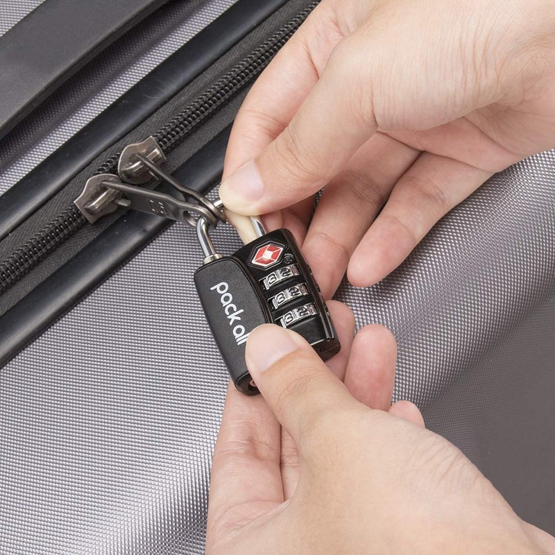 pack all TSA Approved Luggage Lock, Inspection Indicator, Alloy Body,