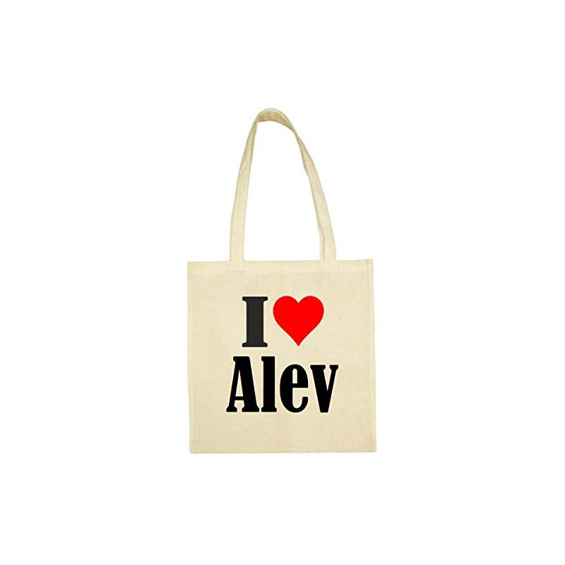 Reifen-Markt I Love Alev Shopping Bag School Bag Gym Bag