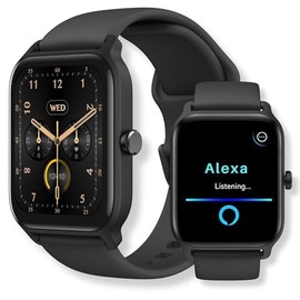 Reloj Inteligente Unisex, Smartwatch Mujer, Smartwatch IP68 Alexa Integrado, Compatible Android iOS, Responde Llamadas, Frecuencia Cardiaca, Monitor  