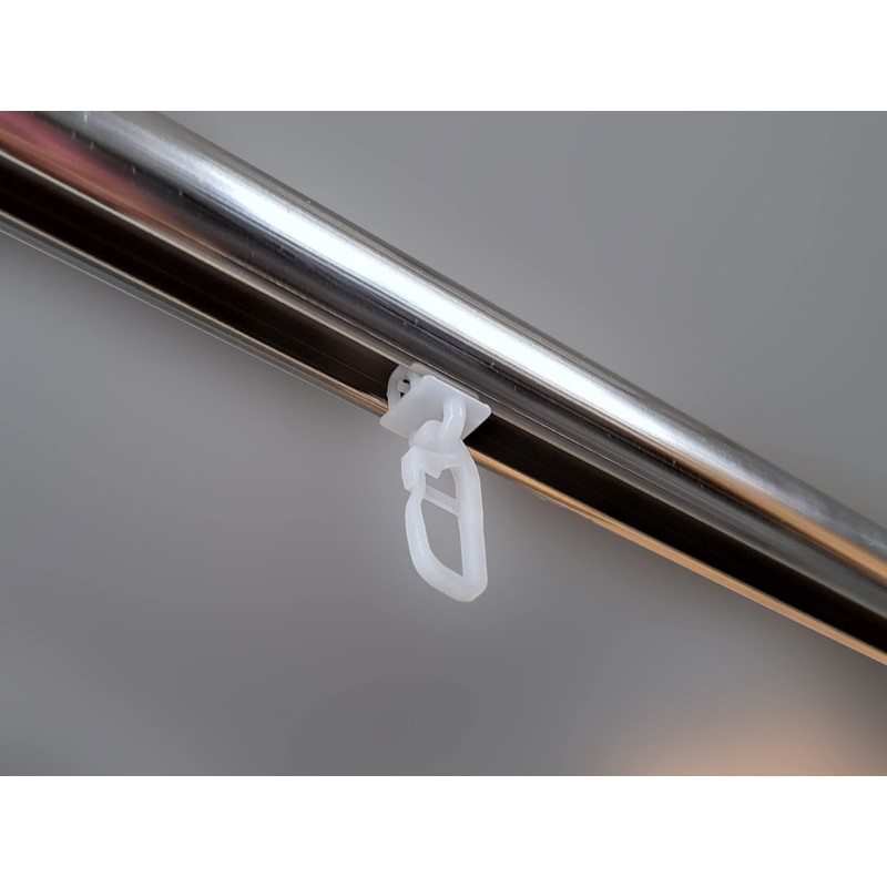 dekondo klick Fix Curtain Gliders for Curtains and Profile Rails