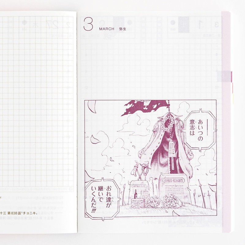 Almost Daily Notebook, 2025 Original (A6) One Piece, Japanese [A6/1