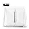 G-PLUS New 1pc White Roof Vent Cover 14" x 14"