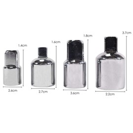 DIGIFLEX 4pc Socket Ratchet Tool Converter Reducers Adaptors 1/2" 3/8" 1/4" Set