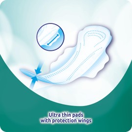 EveryDay Hyperdry Ultra Absorbent Absorbents with Wings, Hyper Dry and Ultra Absorbent, 18 Units