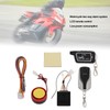 MUNEFE Motorbike Alarm Systems Anti Theft, Vibration Sound Alert LCD