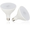 Radar Motion Sensor Outdoor Flood Light Bulbs, Dusk to Dawn
