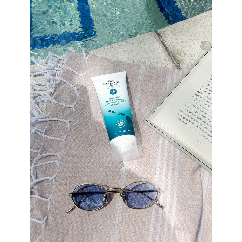 Absolutely Natural - SPF 15 Mineral Sunscreen - Broad Spectrum