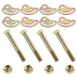 TRUCFUSION Camber Kit 4pcs Cam Bolts Kit Compatible with Chevy Silverado 1500 GMC Sierra 1500 2500HD Yukon XL Tahoe Express Suburban 1500 2500 Upper Control Arm Alignment Caster