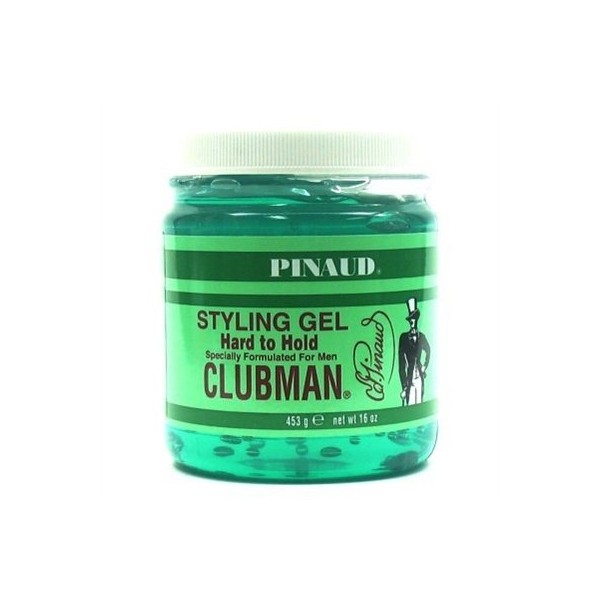 Clubman Style Gel Mens Hard To Hold 16 Ounce (473ml) (3 Pack)
