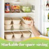 [100% Eco-Friendly] 34 oz Disposable Food Containers with Lids –