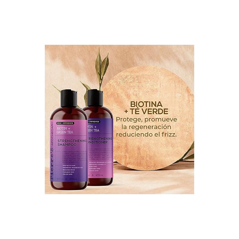 PA Strengthening Conditioner Biotin Green Tea 473 ml