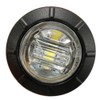 Ricoy 3/4" Round White LED Front Rear Side Marker Indicators