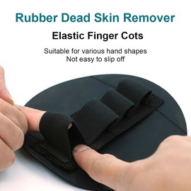 Heeqinn Rubber Exfoliating Glove for Shower, Dead Skin Remover for Body After Bathing, Rubber Exfoliating Body, Coarse 1pcs