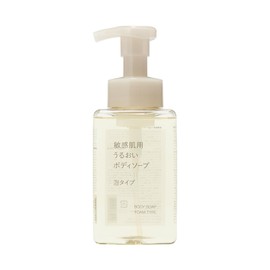 MUJI 83451554 Moisturizing Body Soap for Sensitive Skin, Foam Type, 13.5 fl oz (400 ml)