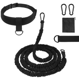 WUISOLQP Swimming Belt for Pool Swimming Belt Adult Swimming Aid 7.5 m Swimming Learning Aid Adjustable Swimming Resistance Belt Countercurrent System for Pool Accessories Swimming Belt for Children