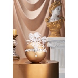 BABAYOND 1920s Headpiece Flapper Headband - Feather Headpiece for Women Roaring 20s Headpiece Great Gatsby Hair Accessories