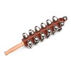 JINGFENG Hand Jingle Bells Hand Sleigh Bells Wooden Shaker Jingle