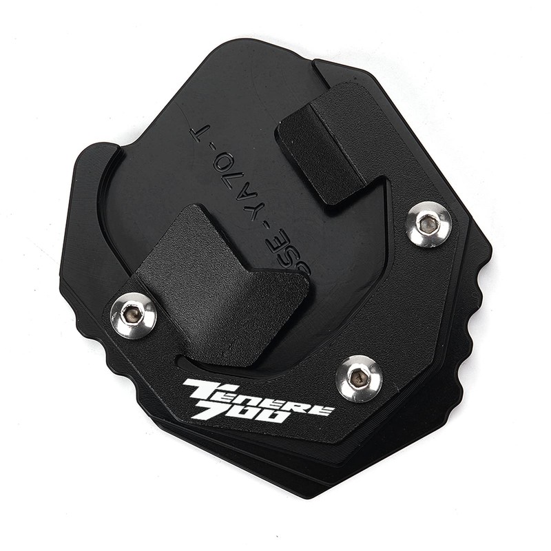 ZYAKOMO CNC Motorcycle Kickstand Pad Side Stand Enlarge Plate Compatible