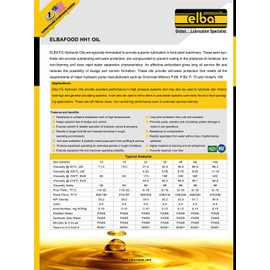 Food Grade Hydraulic Oil 32 | Industrial Hydraulic Oil | NSF Registered AS H-1. Kosher and Halal Approved. Compare to: LUBRIPLATE | Petro-Canada | (1 Gallon)