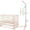 Crib Mobile Wooden Arm, Suitable for All Cribs 100% Natural