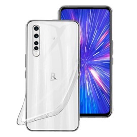 Rakuten BIG Case, Rakuten Big Soft Case, ELMK, Crystal, Clear, Transparent TPU Material, Protective Cover, Compatible with Rakuten Mobile Rakuten BIG